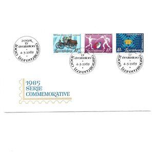 Lot of 10 Luxembourg Stamp Covers (#48)